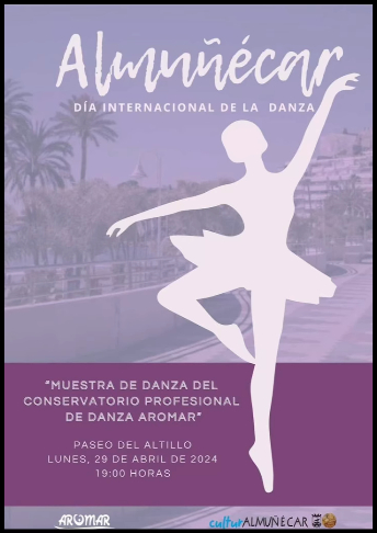 29 Abril, Día Internacional de la Danza (paseo del Altillo de Almuñécar)