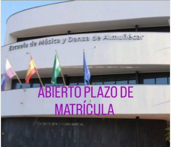 ¡Abierto Plazo de Matriculación!